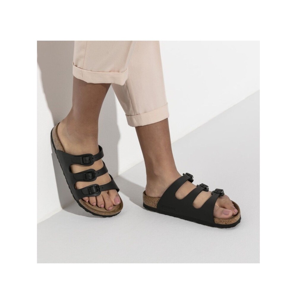 Birkenstock Florida Soft Footbed Sz 40 Narrow (9.5-10) Boho Chic Coastal Casual